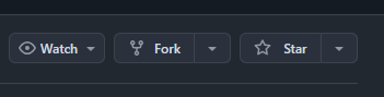 GitHub's fork button